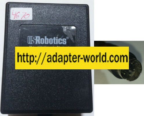 US ROBOTICS TR57201500C010G AC ADAPTER 12V DC 1A 10151229B CLASS